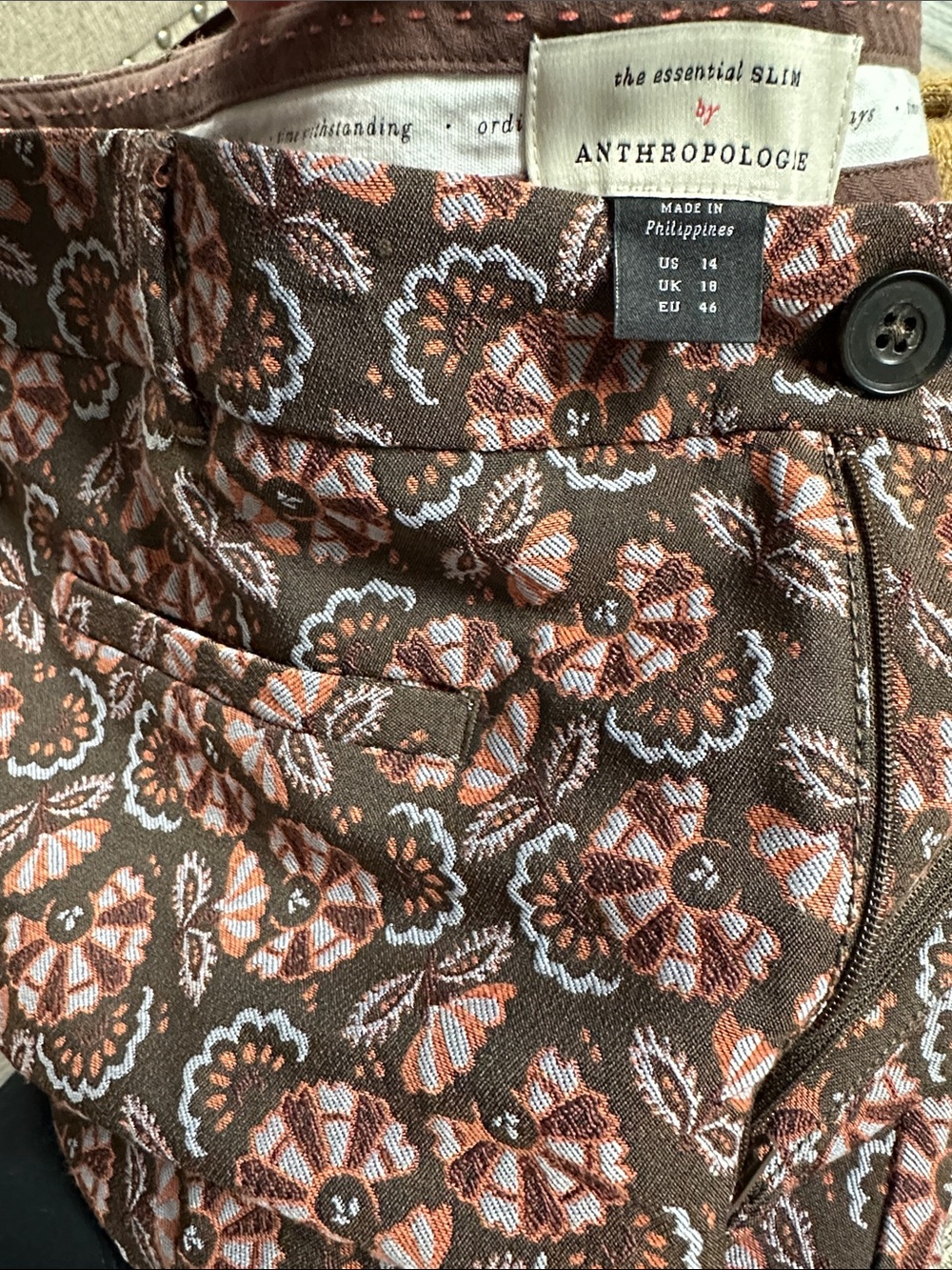 Anthropologie the essential slim pants